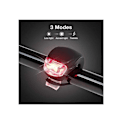 Miniatyrbillede 3 af 5: Cykellygte Silikone LED Hoved Foran Baghjul Cykel Li