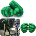 Miniatyrbild 4 av 4: Hulk Smash Händer Cosplay Handskar Knuten Näve Barnleksak Present