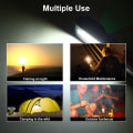 Miniatyrbillede 3 af 4: Cob Led Walkman USB Lys Genopladelig Cob Arbejdslampe Multifunktions Lommelygte Med Hængekrog, (sort) blue