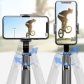 Miniatyrbild 4 av 5: Handhållen Gimbal Stabilisator Mobiltelefon Selfie Stick Hållare Justerbart Selfie Stativ För Iphone/android L08 black
