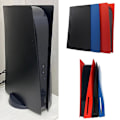 Miniatyrbild 2 av 5: PS5 DIY byt färg skal spelkonsol utbytbar panel slitstark ombyggnad hölje skydd för Playstation 5 tillbehör Red disc version