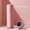 Miniatyrbild 2 av 5: 450ml Smart Termosflaska Temperaturdisplay Varmvattenisolerad Mugg Med Te Flask|