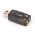 Miniatyrbillede 2 af 2: Usb5.1 til 3.5mm Mikrofon Hovedtelefon Jack Adapter