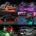 Miniatyrbild 4 av 5: Motorcykel Glow Ljusremsa