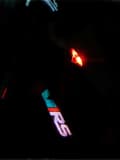 2 stk. bildør velkomstlys LED ghost shadow projektorlampe biltilbehør for VRS-logo Octavia A5 2006 2007 2008-2013 bil-LED VRS