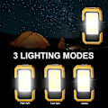 Miniatyrbillede 1 af 5: LED arbejdslampe med magnetisk base, clips, batteri, COB lommelygte, lysstærk håndholdt arbejdslampe til bil