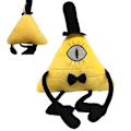 Miniatyrbild 4 av 4: Gravity Falls Bill Cipher Mjuk Plyschleksak Docka Gåva
