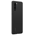 Miniatyrbillede 2 af 4: Huawei Sort Silikone Hårdt Cover til P30 Pro