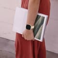 Miniatyrbilde 4 av 5: For Fitbit Versa 4/Fitbit Sense 2 Klokkerem Ekte Kuskinn Håndleddsrem Multicolor Style E