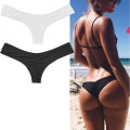 Miniatyrbild 3 av 5: Sexiga Kvinnor Bikini Brasiliansk Cheeky Bottom Tanga V Baddräkt Badbyxor Trosor M