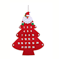 Miniatyrbillede 2 af 3: Julepynt juledekorationer store filte adventskalender