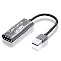 Miniatyrbilde 1 av 5: Oppgradert Versjon HDMI Capture Card USB 2.0 Audio Video Capture Card USB til HDMI HD 4K 1080p 30fps