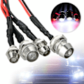 Pikkukuva 1 / 5: 4 LED-valosarjaa RC-autoihin ja -kuorma-autoihin