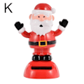 Miniatyrbild 2 av 4: Soldriven Dansande Prydnad Julgran Snögubbe Jultomte Älg Gungande Animerad Dansare Leksak K