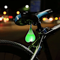 Miniatyrbillede 3 af 5: LED cykellygte i kugleform til udendørs brug (xq) Tw