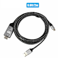 Miniatyrbilde 5 av 5: Type-C til HDMI-kabel