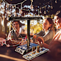 Miniatyrbillede 3 af 5: Ring Toss Spil med Shot Stige Bundle, tempofyldt Interaktivt til Barer Hjem L(L)