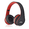 Miniatyrbillede 1 af 5: Hovedtelefoner med mikrofon Gaming Earphone Over Ear Foldbar Blu