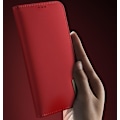 Pikkukuva 4 / 4: Phone 12 Pro Max Nahkakotelo, Pudotuksen- ja iskunkestävä Red