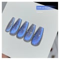 Miniatyrbilde 1 av 5: 15ml Magnetisk Krystall Katteøye Gel Neglelakk Glitter Spar Is Transparent Soak Off b06