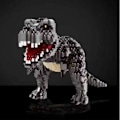 Miniatyrbillede 1 af 5: 1457+ stk. 16089 16088 mini klodser grøn dinosaur bygge legetøj klassisk model jurassic park figur legetøj hjemme sjovt spil 16088 no box