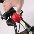 Miniatyrbild 4 av 5: Elektrisk Cykelhorn Högt 130 Db Varningssignal Säkerhet Red