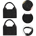 Miniatyrbillede 2 af 5: 2 stk. Molle patch-monteringer, taktisk patch display board dobbeltsidet til rygsække, patch badges og insignier Patche (ler)
