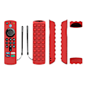 Miniatyrbild 1 av 3: Silikonskal Skyddsfodral För Alexa Voice Remote 3:e Generationen 2021 Red