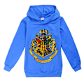 Pikkukuva 1 / 3: Lasten 3D Harry Potter Huppari Pitkähihainen Rock-lahja tummansininen 150cm dark blue