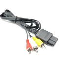 Pikkukuva 5 / 5: N64 Snes Gamecube -pelikonsolille 1,8 m RCA AV TV Audio Video Stereo -kaapeli Nintend 64:lle, hienosti suunniteltu ja kestävä