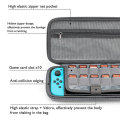 Miniatyrbild 4 av 5: Rosa katt switch förvaringsväska silikon öron skyddande box pu hårt skal ns bärväska för nintendo switch tillbehör Pink