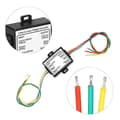 Miniatyrbillede 4 af 5: 2-til-3 ledningssamling Trailer Konverter Elektrisk System Ledningsnet Adapter US Type Baglygte Conv As Shown