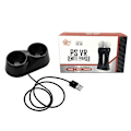 Miniatyrbillede 5 af 5: PS4 tilbehør PS Move oplader til Playstation Move dobbelt opladningsstation motion controller oplader bevægelsessensor spil joystick