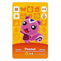Miniatyrbild 1 av 2: NFC Spelkort för Animal Crossing, ch Amiibo Wii U - 095 Peanut