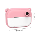 Miniatyrbilde 3 av 3: 12MP HD Instant Kamera for Barn - Rosa