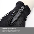 Miniatyrbillede 4 af 5: Vinter Termiske Fleece Touchscreen Handsker Bløde Fleece Handsker Koldt Vejr Til Cykling Vandring Camping Ski Grey M