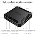 Pikkukuva 3 / 5: X96Q Android 10.0 Suoratoistomedia soitin 4K Neliydin TV-boksi Kaikki