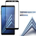 Miniatyrbilde 3 av 5: 9D Beskyttelsesglass For Samsung Galaxy A5 A7 A9 J2 J8 2018 A6 A8 J4 J6 Plus 2018 Herdet Glass Skjermbeskytter Film A8 Plus 2018