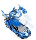 Robotbil Transformerleksaker med fjärrkontroll Blue