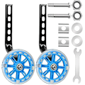Miniatyrbild 1 av 5: LED Blinkande Cykel Stödhjul Stabilisatorer Kit Blue