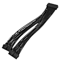 Miniatyrbillede 1 af 4: Opgradering 24pin 20+4pin Dobbelt Psu Atx Strømforsynings Adapter Kabel Konnektor Til Mining 32cm Startlinje Computer Komponenter