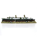 Miniatyrbillede 1 af 5: Akvarium Titanic Middelhavsmodel Skibsdekorationer Kunstigt Skibsvrag Boligindretning Resin