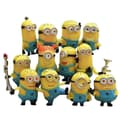 [LCS]Weitengs Despicable Me The Minions Rollfigur Display Leksak PVC 12st Set Yellow