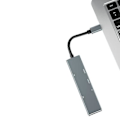 Miniatyrbild 3 av 5: Type-C till HDMI expansionsdocka, 6-i-1 hubb med USB 3.0 SD/TF-stöd