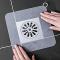 Miniatyrbillede 3 af 5: 2 stk. Silikone Gulv Firkantet Tyk Afløbsmåtte Kloakforseglingsring Køkken Badeværelse Toilet Hjem Vask Vandprop