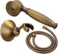 Duschhanddusch antik mässing duschset system