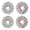 Miniatyrbillede 3 af 5: 4 stk. Udskiftningsmoppeklude til VILEDA Spin & Clean 161822 Vaskbare Mikrofiber Moppe Refill Tilbehør Rengøringsværktøj Dele
