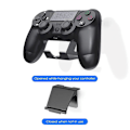 Miniatyrbild 4 av 5: Oivo 4 st spelkontroll stativhållare Kompatibel med ps4-kontroll väggfäste hörlurshållare universell hopfällbar design gamepad-hållare 2 pcs