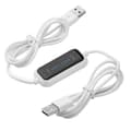 Bærbart USB PC-til-PC overførselskabel Online deling synkroniseringslink Net direkte datafiloverførselsbro Nem betjening Ny Data Link