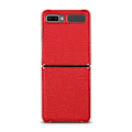 Miniatyrbillede 3 af 4: Læder Etui til Samsung Galaxy Z Flip 3 5g Smartphone Red